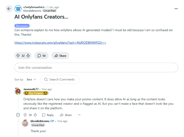 OnlyFans Rules