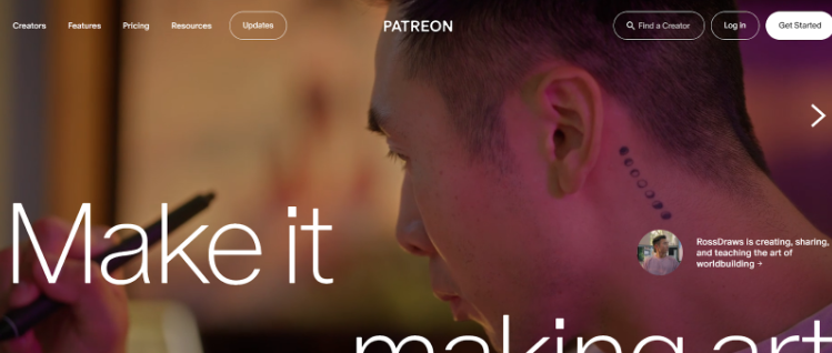 Patreon Website